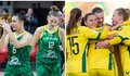 Lietuvos moterų krepšinio ir futbolo rinktinės (nuotr. tv3.lt)