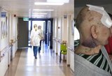 Incidentas Panevėžio ligoninėje: moteris apstulbo, kai tėvą rado su mėlynėmis ir sužalota galva