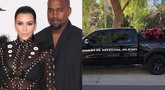 Kim Kardashian ir Kanye Westas  (tv3.lt koliažas)