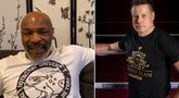 Mike'as Tysonas ir Žydrūnas Jasiūnas. (nuotr. facebook.com)