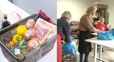 Vietoj „Maisto banko“ dalintų maisto paketų duos 25 eurus, gyventojai nusivylę: „Simboliška parama“ (tv3.lt koliažas)