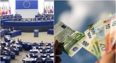 Europarlamentarai atskleidė, kur išleidžia gaunamas išmokas darbo išlaidoms: reguliariai pateikti ataskaitų nereikia (tv3.lt koliažas)