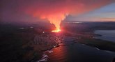 Pietvakarių Islandijoje išsiveržė ugnikalnis  (nuotr. SCANPIX)