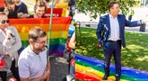 Prokuratūra nutraukė tyrimą dėl LGBTIQ mitingo trukdymo nenustačiusi įžūlaus elgesio  (tv3.lt koliažas)