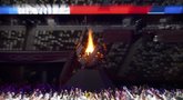 Dar viena olimpinės ugnies uždegimo ceremonija vyks be žiūrovų (nuotr. SCANPIX)