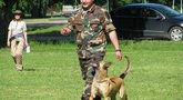 Geriausiu pasieniečių tarnybiniu šunimi tapo belgų aviganė Coco (nuotr. VSAT)