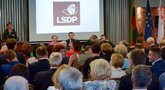 Socialdemokratų tarybos posėdis dėl koalicijos likimo (nuotr. Fotodiena.lt)