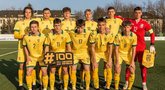 Lietuvos U-19 rinktinė pirmajame susitikime nugalėjo estus (nuotr. LFF.lt)