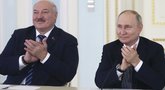 Vladimiras Putinas ir Aliaksandras Lukašenka (nuotr. SCANPIX)