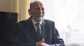 103-ąjį gimtadienį atšventęs Simonas Laukaitis (nuotr. Kas vyksta Kaune / R. Tenio)  