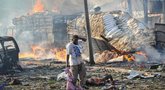 Vaizdas po išpuolio Somalyje lyg po karo (nuotr. SCANPIX)