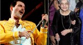 Freddie Mercury ir jo mama Jer Bulsara (tv3.lt fotomontažas)
