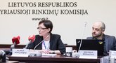 VRK. Jolanta Petkevičienė ir Maksimas Reznikovas (Paulius Peleckis/ BNS nuotr.)
