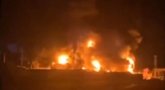 Naktį Rusijoje – sprogimas naftos perdirbimo gamykloje (nuotr. Telegram)