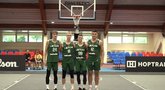 3x3 krepšinio jaunimo Tautų lygos etape Lietuvos vaikinų ir merginų rinktinės užėmė trečiąsias vietas. (nuotr. FIBA Europe)
