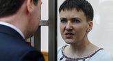 Rusijos teisiama ukrainietė lakūnė Nadija Savčenko pradėjo sausą bado streiką (nuotr. SCANPIX)
