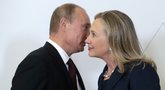 Vladimiras Putinas, Hillary Clinton (nuotr. SCANPIX)