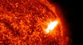 Gresia galingos magnetinės audros: užfiksuotas galingas pliūpsnis Saulės paviršiuje (nuotr. gamintojo)