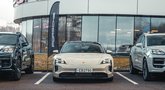 „Porsche Taycan“ elektromobilis (nuotr. bendrovės)