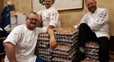 Norvegijos olimpinė rinktinė netyčia užsisakė 15000 kiaušinių (nuotr. Organizatorių)