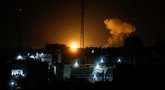 Izraelis ir Gazos kovotojai po kruvino reido Vakarų krante apsikeitė raketų smūgiais (nuotr. SCANPIX)
