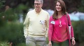 Billas Gatesas su žmona (nuotr. SCANPIX)