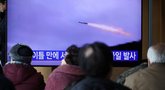 Seulas: Šiaurės Korėja paleido kelias sparnuotąsias raketas (nuotr. SCANPIX)