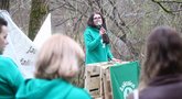 Žaliųjų partijos kandidatų sąraše į Europos Parlamentą – vien moterys (nuotr. Organizatorių)