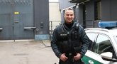 Mobiliame būryje dirbęs M. Šalčius: pareigūnas – ne tik profesija, tai gyvenimo būdas (nuotr. Policijos)