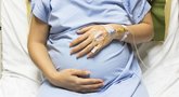 Nėščia moteris ligoninėje (nuotr. 123rf.com)