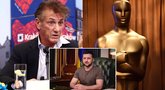 Seanas Pennas iškėlė ultimatumą „Oskarams“: reikalauja leisti kalbėti Zelenskiui (nuotr. SCANPIX)