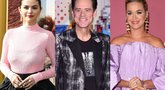 Selena Gomez, Jimas Carrey, Katy Perry (nuotr. SCANPIX)