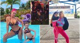 Coco Austin su dukra (nuotr. Instagram)