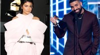 Kylie Jenner ir Drake (tv3.lt fotomontažas)