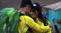 Irako Kurdistane alpinizmo entuziastų pora susituokė aukštai kalnuose (nuotr. SCANPIX)