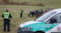 Vilniaus rajone žuvo traktoriaus vairuotojas (nuotr. Broniaus Jablonsko)