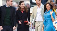 Princas William, Kate Middleton, princas Harry ir Meghan Markle (tv3.lt fotomontažas)
