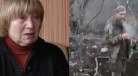 Rusų sušaudyto Ukrainos didvyrio mama: „Jis man sakė: mama, aš niekada nepasiduosiu į nelaisvę“ (nuotr. stop kadras)