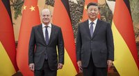 Valstybinė žiniasklaida: O. Scholzas susitiko su Kinijos prezidentu Xi Jinpingu  (nuotr. SCANPIX)