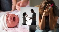 Kaunietė pastojo nuo vyro, kuriam kūdikis visiškai nerūpėjo: 6 kartus ketino darytis abortą (tv3.lt fotomontažas)
