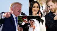 Donaldas Trumpas rėžė be užuolankų: numato princo Harry ir Meghan Markle santuokos baigtį (nuotr. SCANPIX)