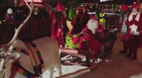TV3 Žinios. Kalėdų Senelis pradėjo savo kelionę: „Mano noras – kad žmonės visame pasaulyje gyventų taikiai“ (nuotr. stop kadras)