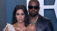 Kim Kardashian ir Kanye Westas (nuotr. Vida Press)