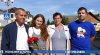 Dingusią 4-metę tėvai aptiko kaimyninėje Rusijoje po 20 metų (nuotr. Baltarusijos VRM) (nuotr. YouTube)