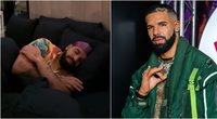 Reperis Drake'as (instagram.com ir SCANPIX nuotr. montažas)