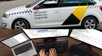 „Yandex. Taxi“ ir duomenų apsauga (tv3.lt fotomontažas)
