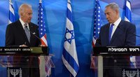 J. Bidenas ir B. Netanyahu (nuotr. SCANPIX)