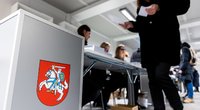 Gyventojai balsuoja išankstiniuose rinkimuose (Žygimantas Gedvila/ BNS nuotr.)