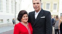 Juozas Statkevičius su mama (Fotobankas)