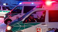 Kalvarijoje susidūrus lengvajam automobiliui ir vilkikui, nukentėjo vienas žmogus  BNS Foto